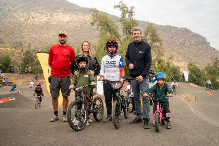 Parque Cordillera abrió La Plaza Bikepark en Las Condes.