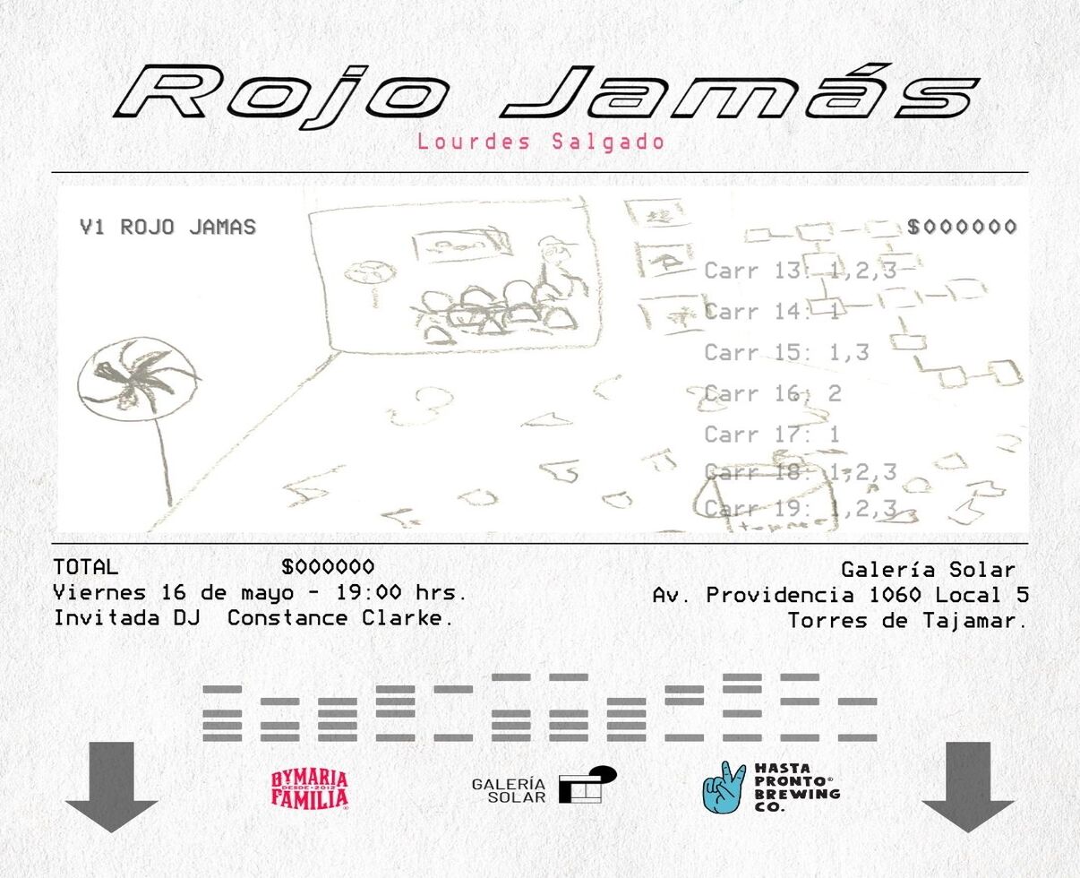 Lourdes Salgado hace su debut en Chile con “Rojo Jamás”.