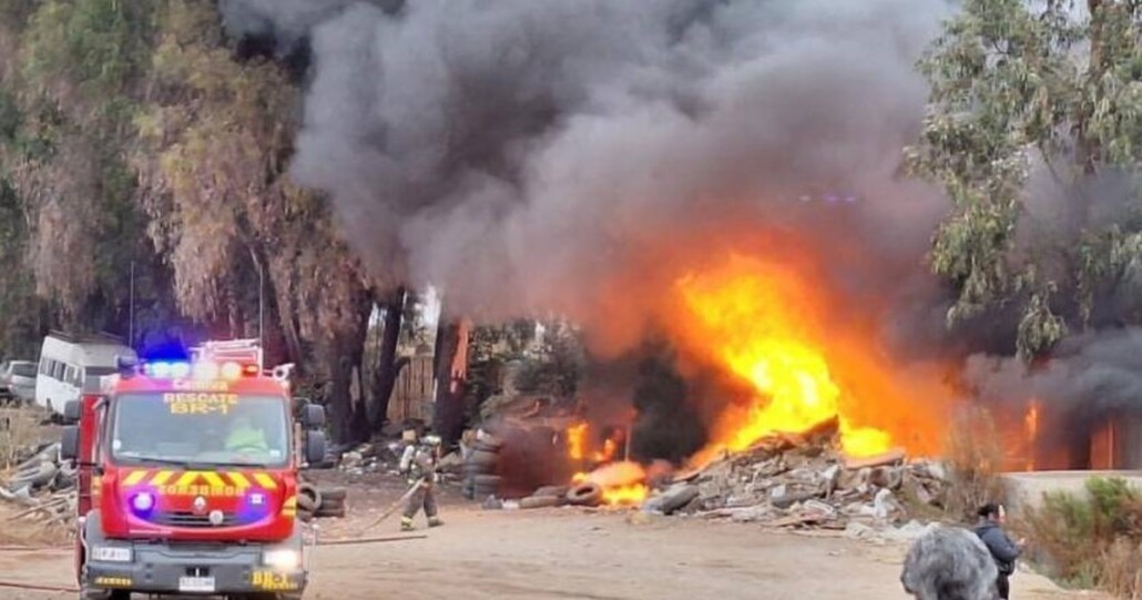 Mujer murió en un devastador incendio que arrasó su hogar en una localidad de Illapel.