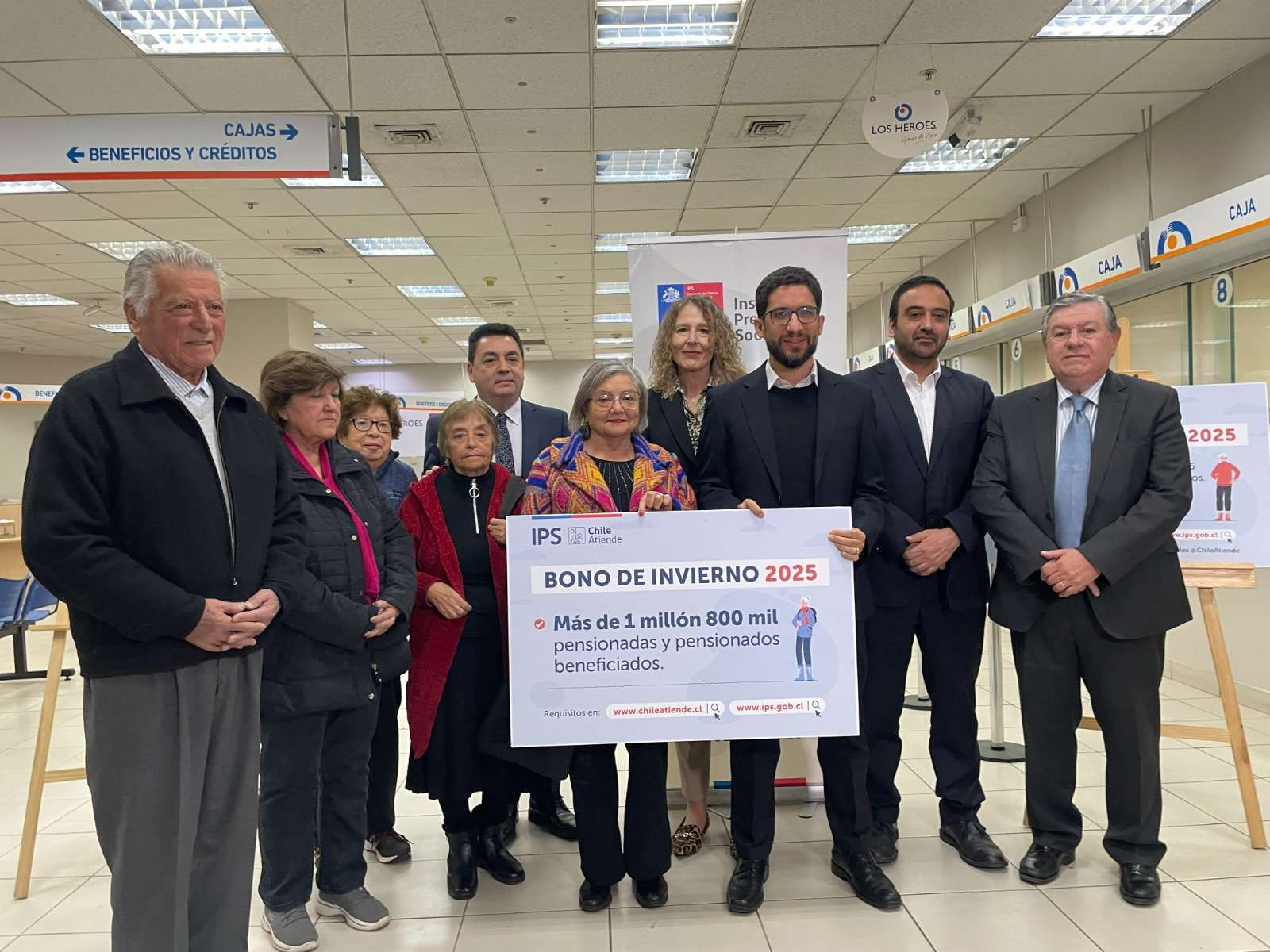 IPS comunicó que ha comenzado su proceso de pago.