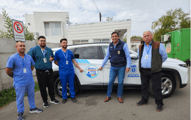 Médico a Domicilio regresa a la comuna de Peñaflor.