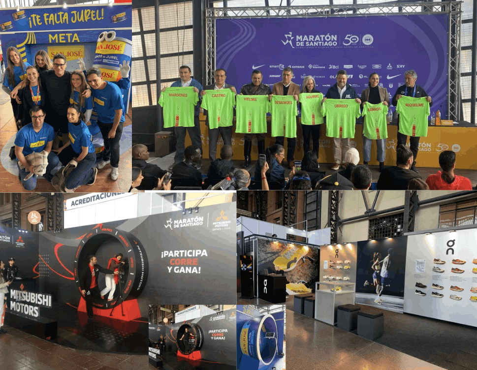 Maratón de Santiago 2025: Se anticipa lluvia.