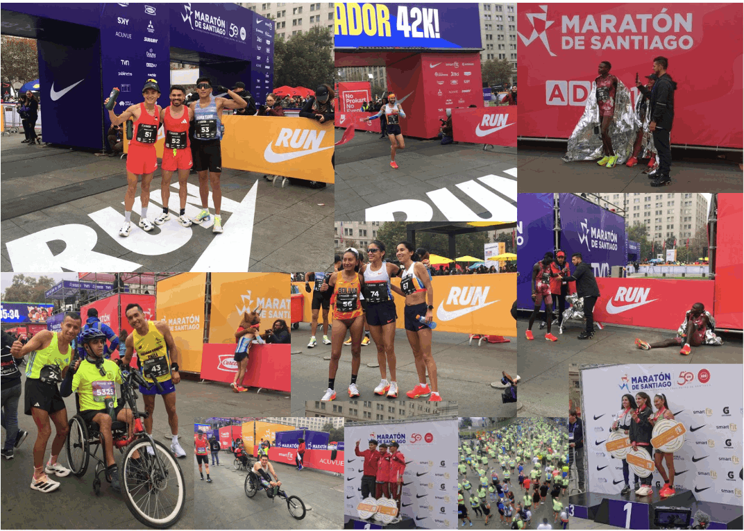 Vencedores del Maratón de Santiago 2025 y sus testimonios