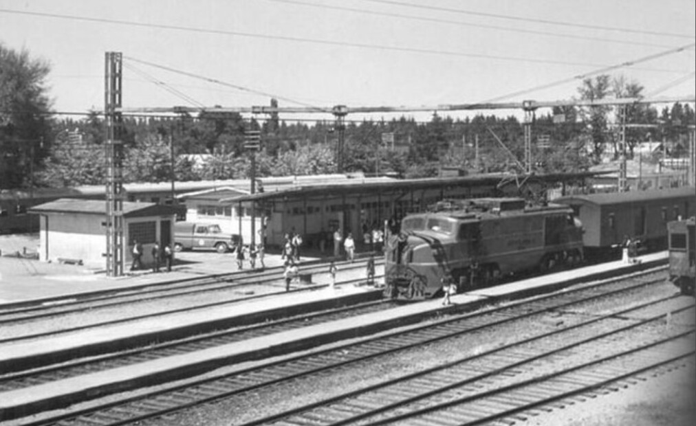 La histórica estación de tren de Monte Águila en Cabrero: También podría haber funcionado como un ramal internacional.