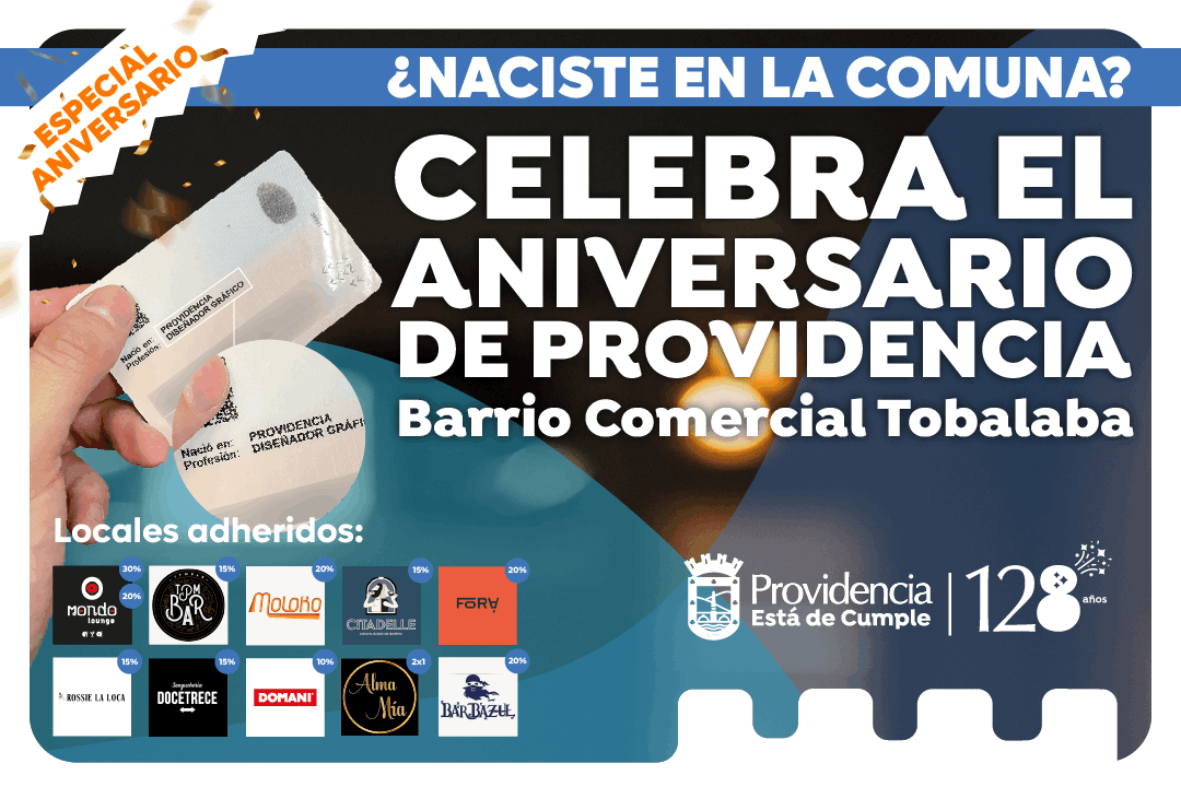 Aniversario 128 acompañado de una campaña gastronómica.