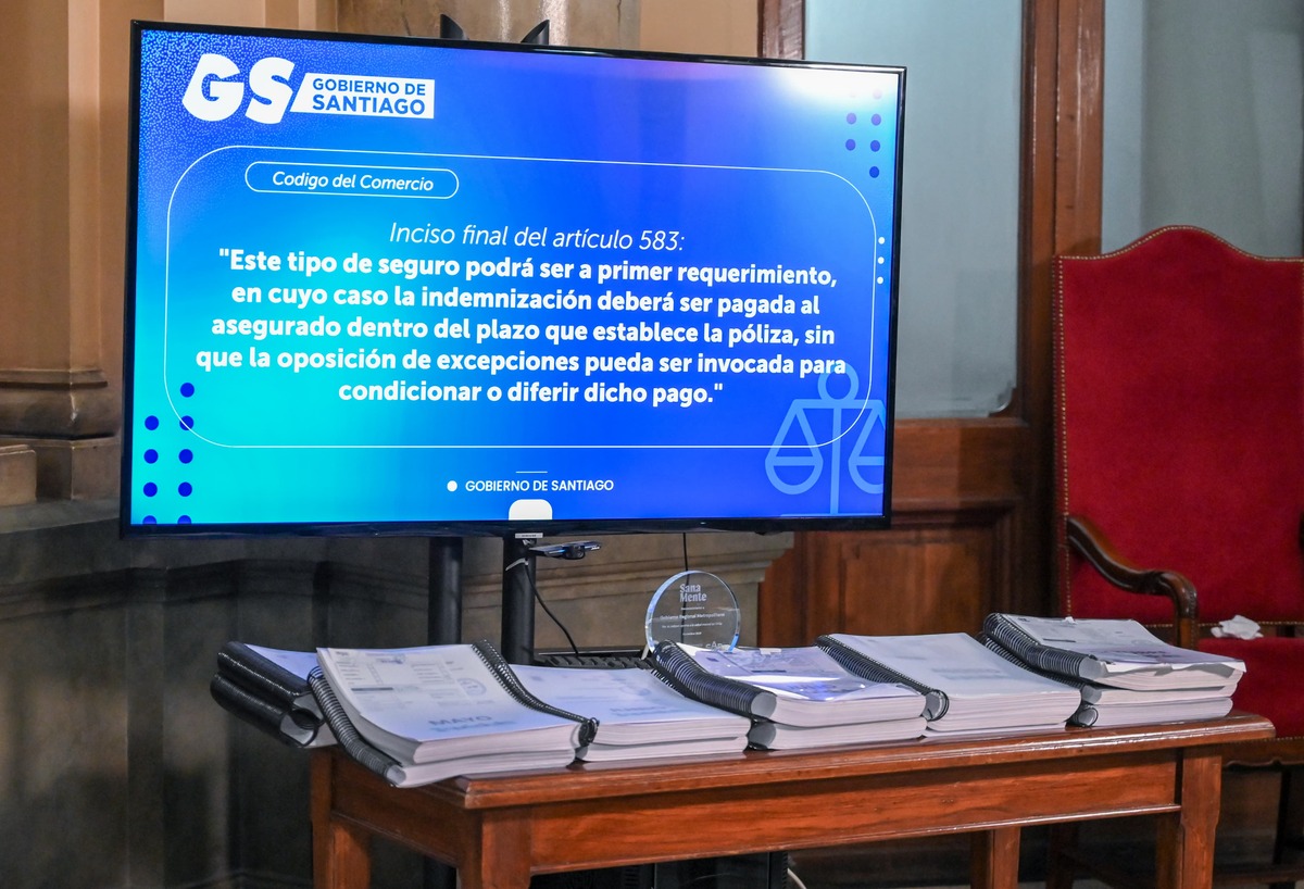 Gobierno de Santiago demanda a ASPOR el cumplimiento del seguro.