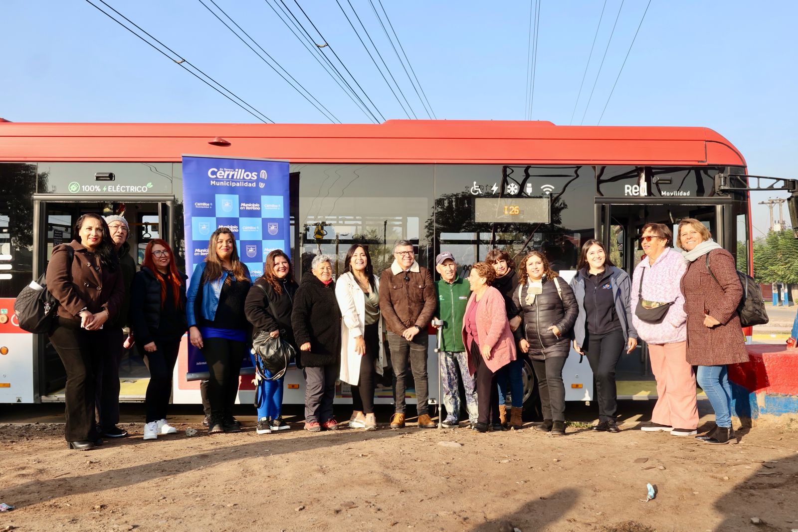 Red Movilidad lanzó el nuevo servicio I26, que beneficia a los habitantes de Cerrillos y Maipú.