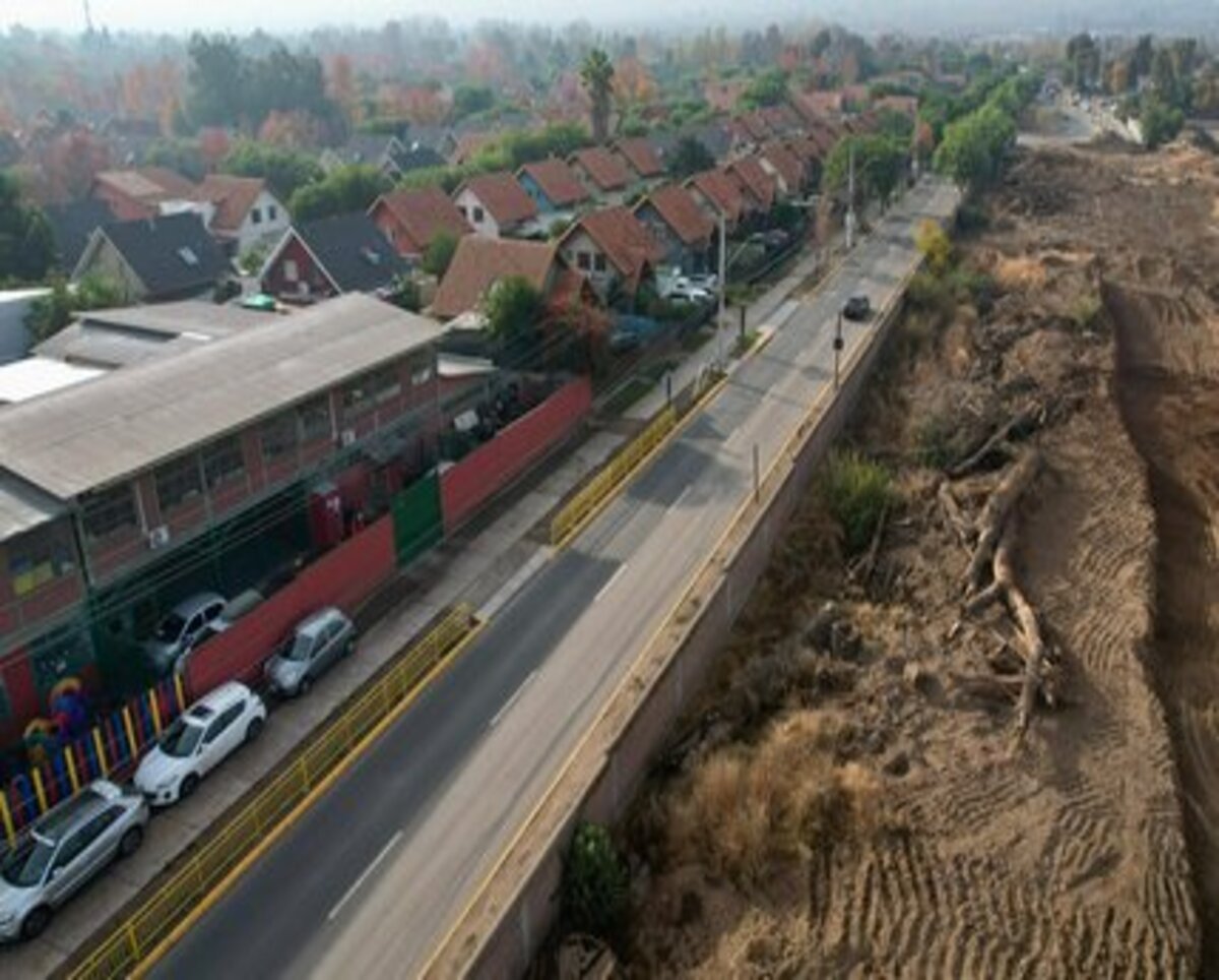 Peñalolén da inicio a nuevas obras en la Avenida Los Presidentes.