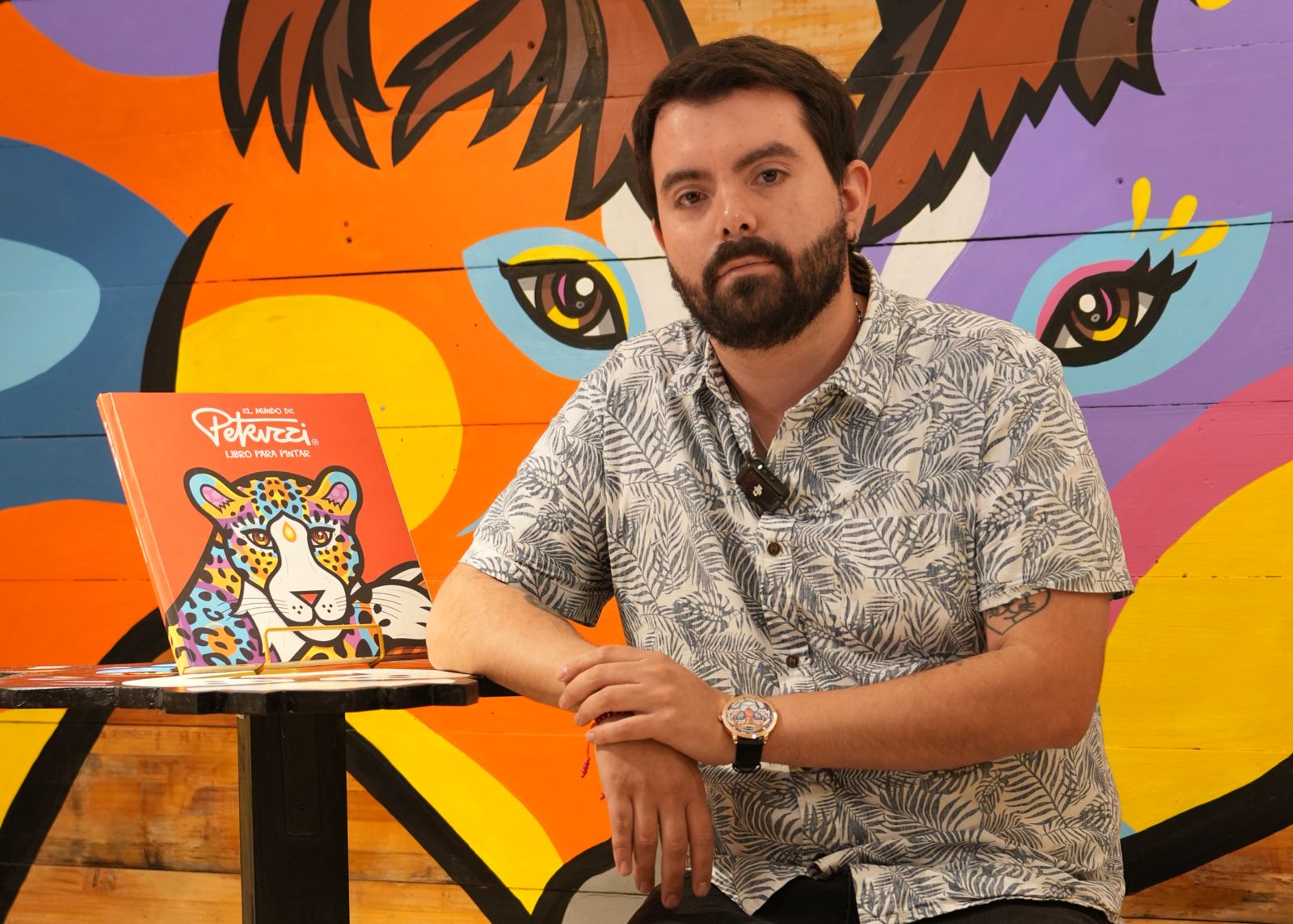 El pintor chileno Petruzzi será exhibido en una galería de Dubái.