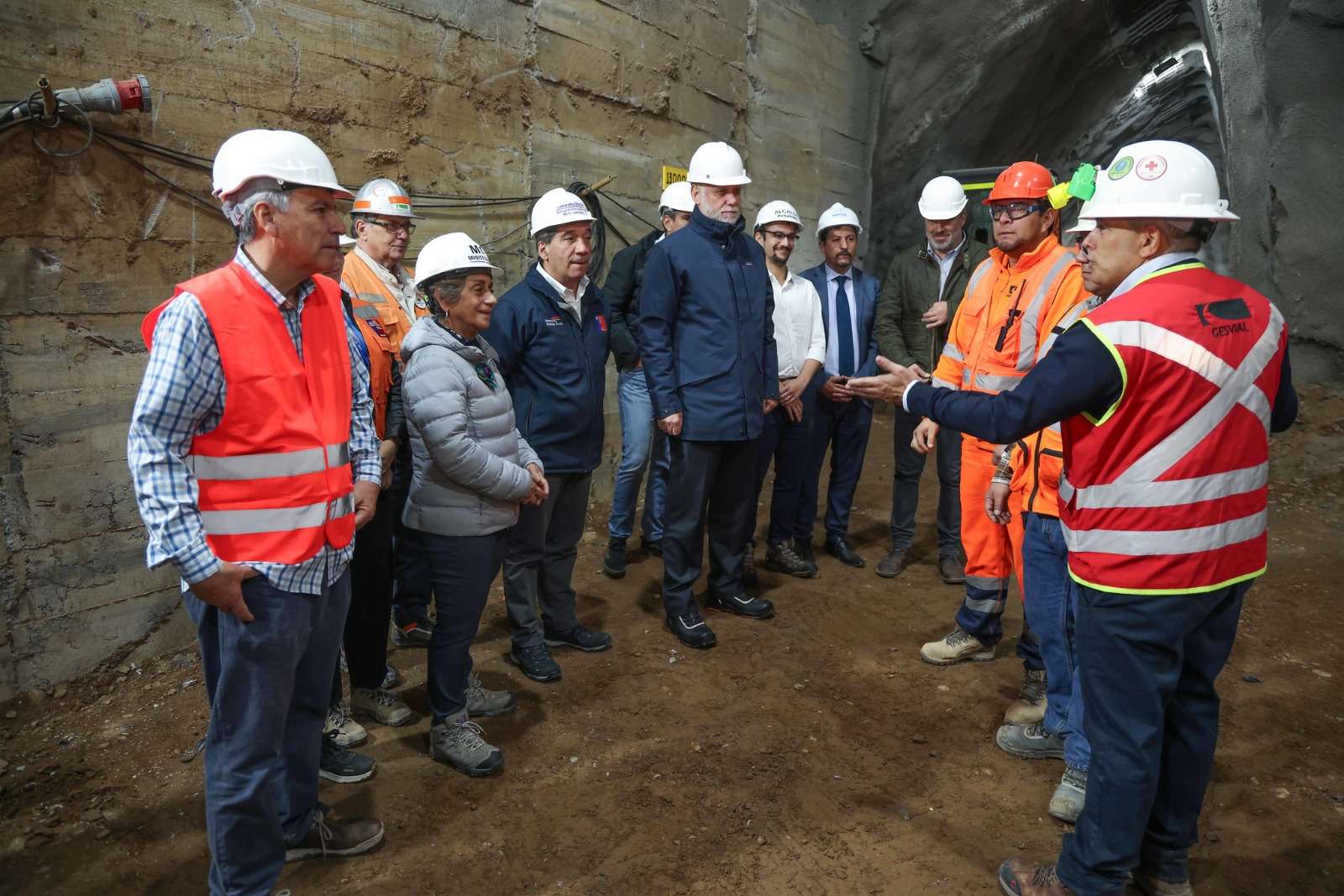 Conexión entre la autopista subterránea y Vespucio