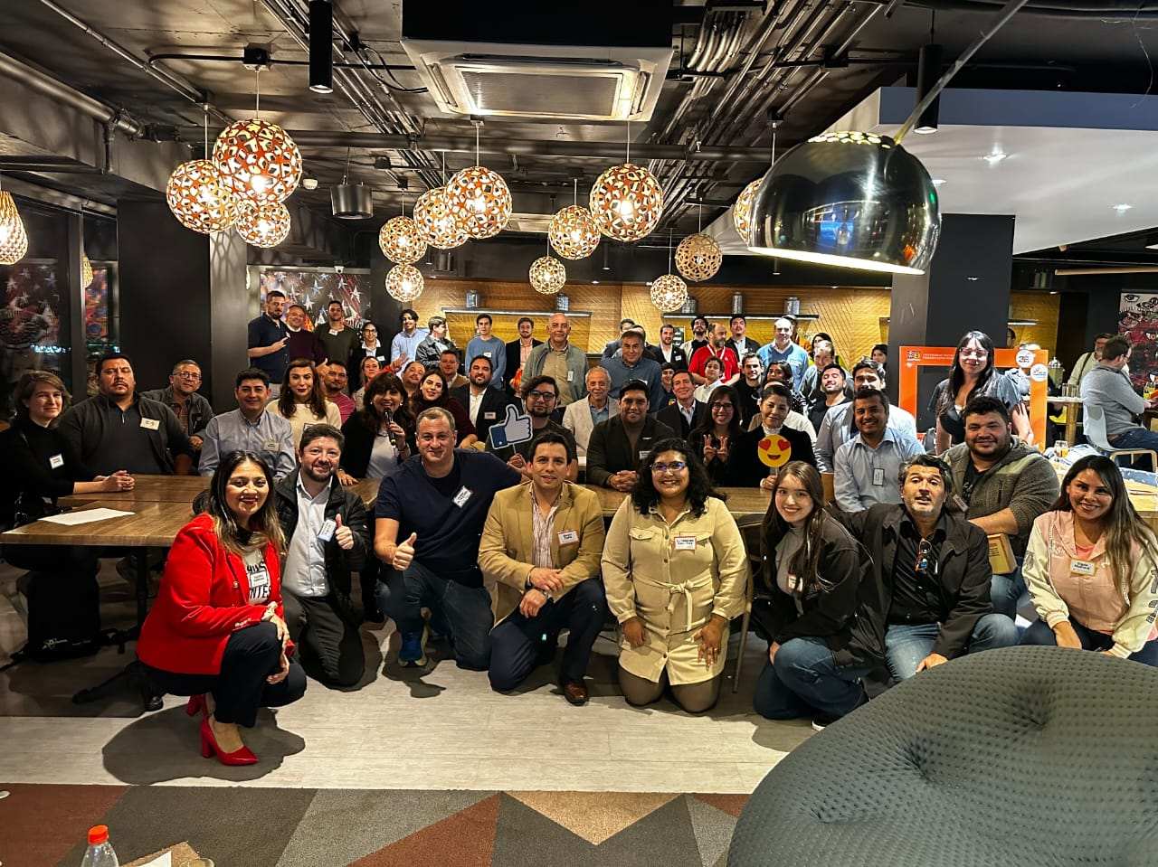 Comunidad 3IE-USM participa en el evento de networking 2025.