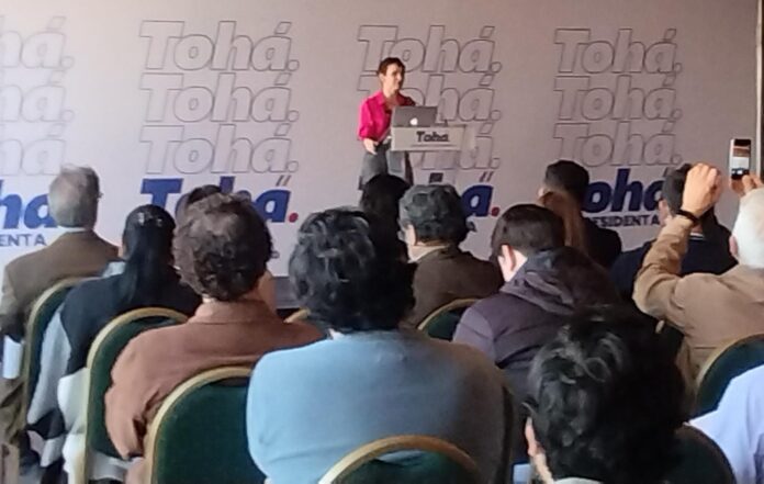Carolina Tohá inicia la elaboración de su Programa de Gobierno.