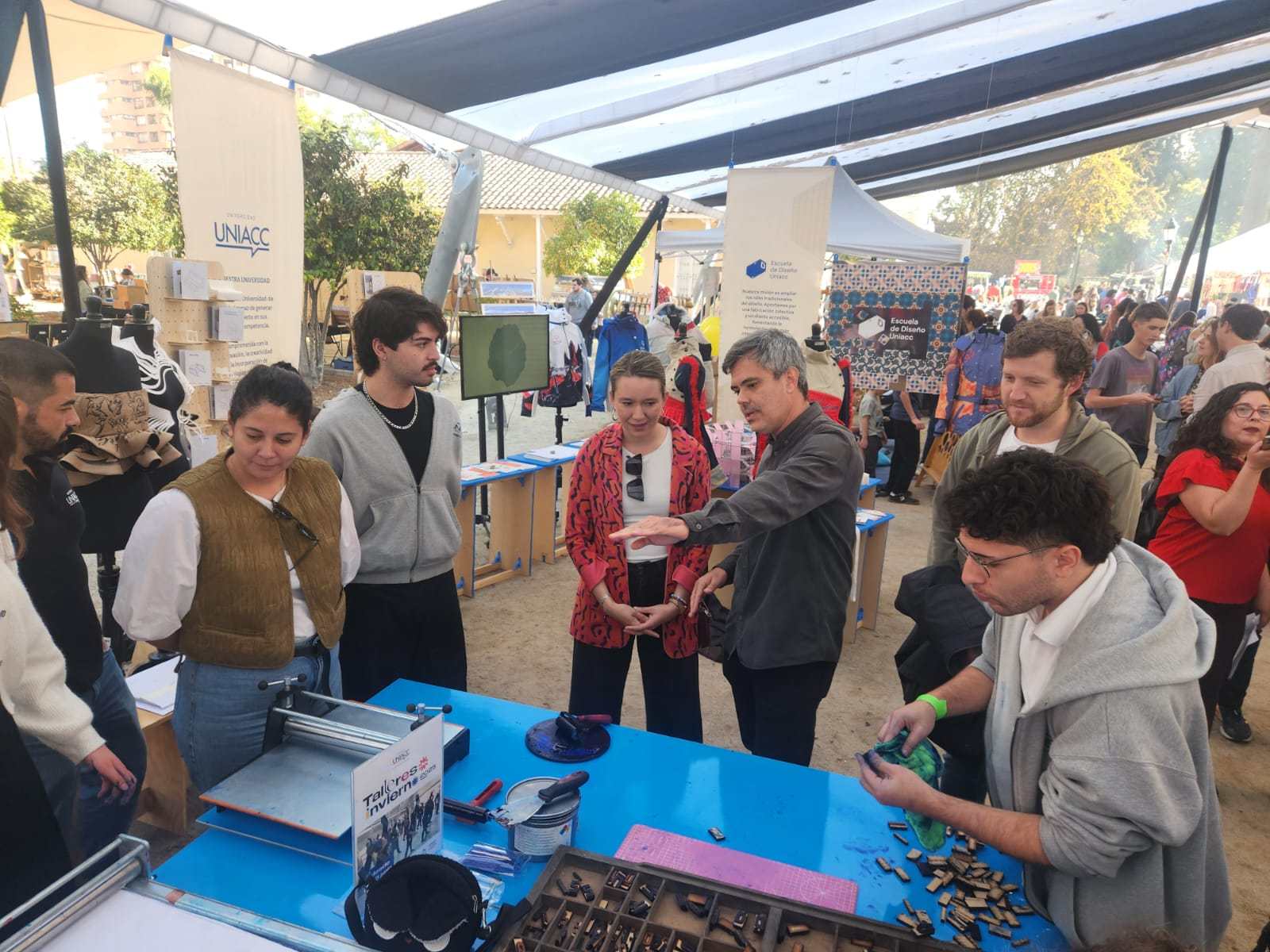 La Big Band de UNIACC deslumbró en el Día de los Patrimonios.