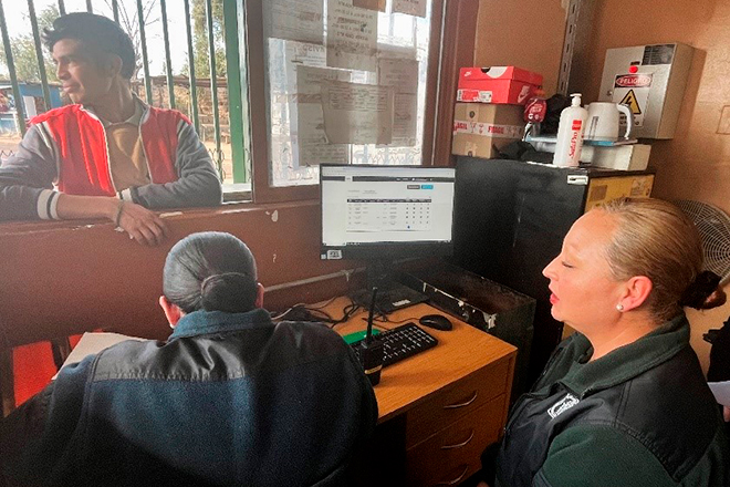 El Centro de Justicia Juvenil San Bernardo introduce un innovador Sistema de Control y Registro de Visitantes.