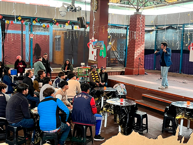 El Centro de Internación Provisoria San Bernardo conmemora el Día del Libro con una jornada literaria.