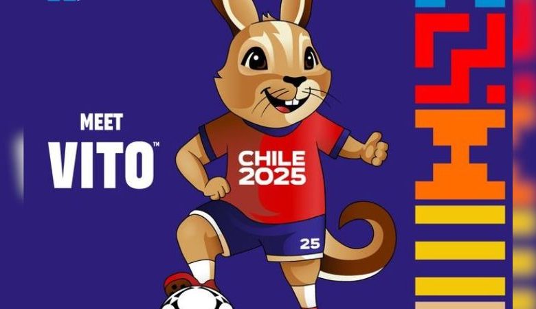 La FIFA da a conocer a «Vito la Vizcacha» como la mascota oficial del Mundial Sub-20 de Chile 2025.