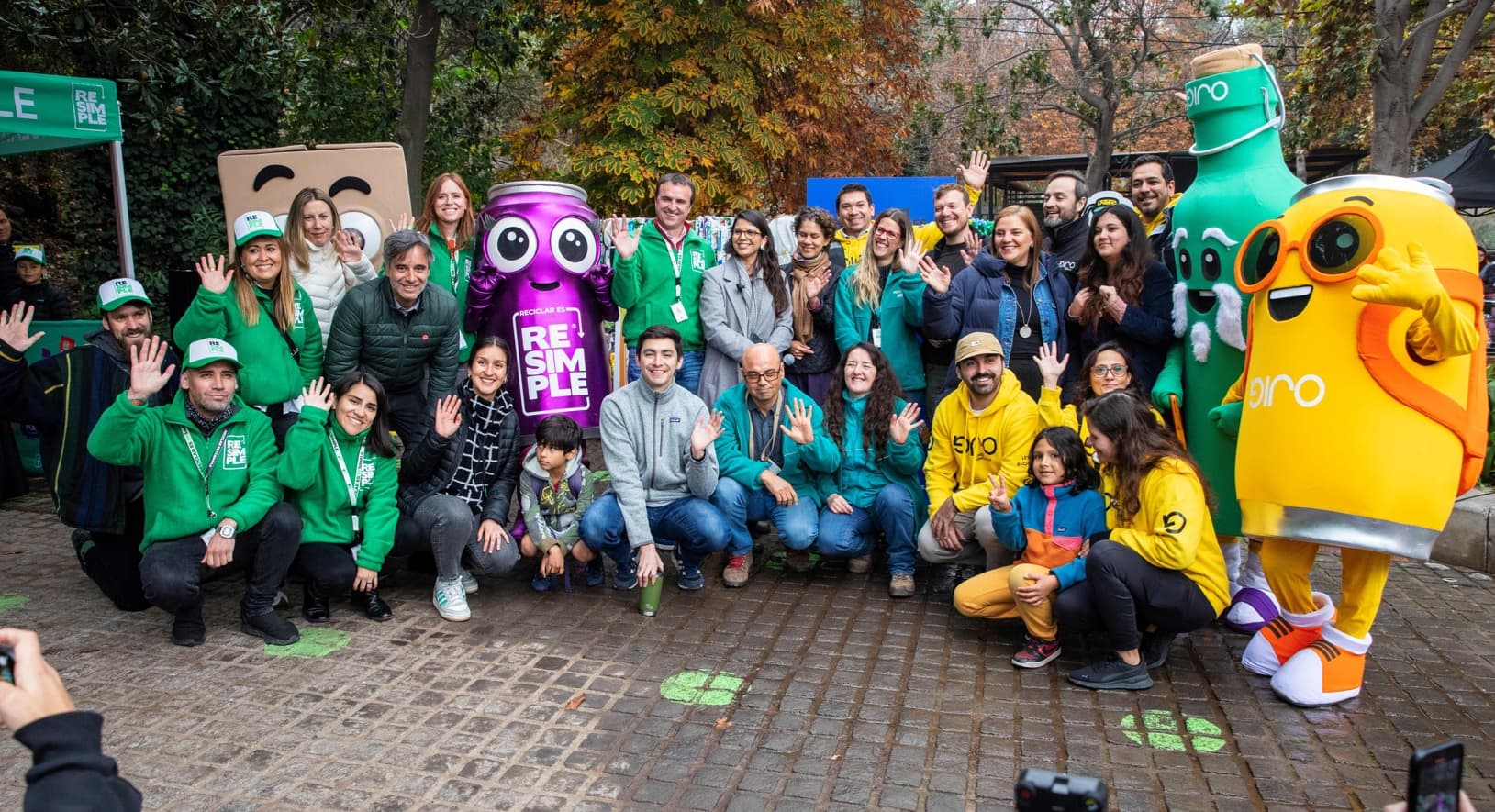 Finaliza con éxito la primera “Semana del Reciclaje” en el Cerro San Cristóbal.