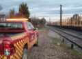 Mujer de la tercera edad fallece tras ser atropellada por un tren de carga en la comuna de Negrete.