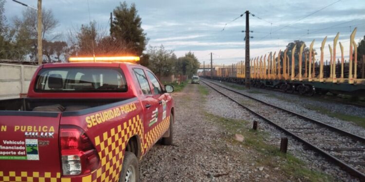Mujer de la tercera edad fallece tras ser atropellada por un tren de carga en la comuna de Negrete.