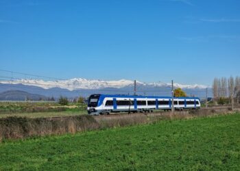 Señalización para los trenes de Melipilla y Batuco.