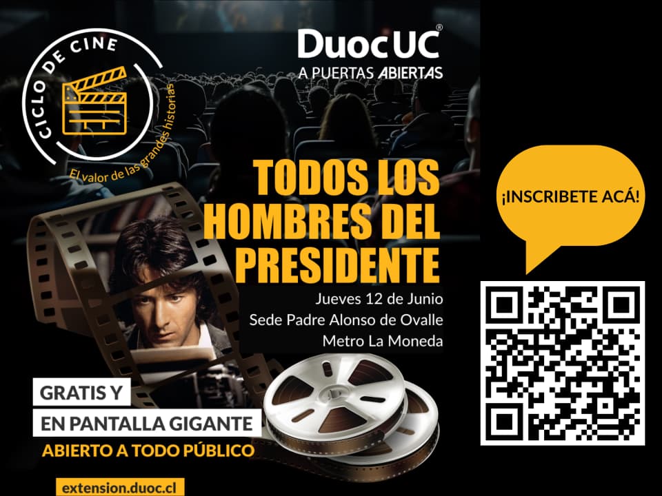 Duoc UC sede Alonso de Ovalle presenta conciertos, proyecciones de cine y talleres.