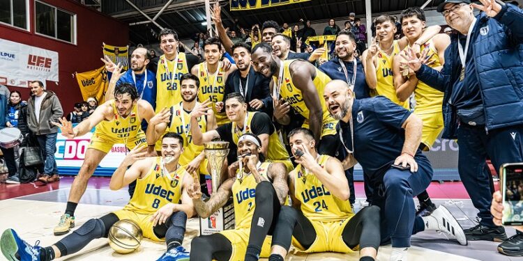 Básquet UdeC se corona campeón de la Liga CHERY by Cecinas Llanquihue 2025.