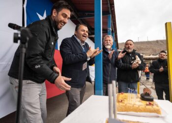 Molineros de Codelco División El Teniente conmemoran su 120° aniversario.