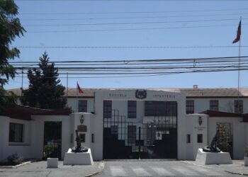 Ni la Escuela de Infantería se salva en San Bernardo: entraron a robar al centro de reclutamiento.