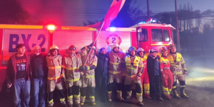 Brisal suma un nuevo carro de emergencias en Saltos del Laja gracias al esfuerzo de la comunidad.