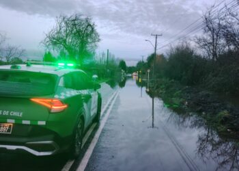 Más de 100 mil clientes en el Biobío se quedan sin electricidad debido a un sistema frontal, siendo Los Ángeles la comuna más afectada.