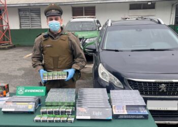 Un hombre fue sorprendido en el Hospital de Laja con especies de contrabando y vendiendo fuegos artificiales.