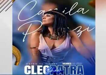 Camila Polizzi, quien interpreta a «Cleopatra», recibirá $8 millones por sus presentaciones en un club nocturno.