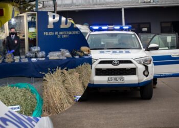 Funcionarios de Salud arrestados por tráfico de drogas: en lugar de destruirla, la almacenaban y vendían en Ñuble.