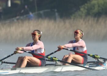 Las mellizas Abraham avanzaron a la final B de la Copa del Mundo en Lucerna.