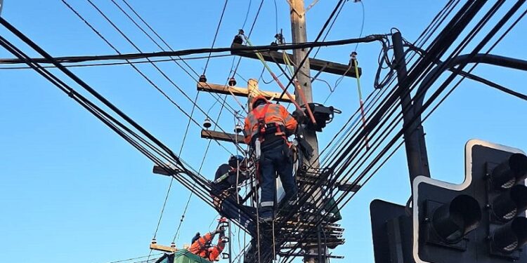 CGE reporta robo de cables que perjudicó a alrededor de 200 clientes en El Bosque.