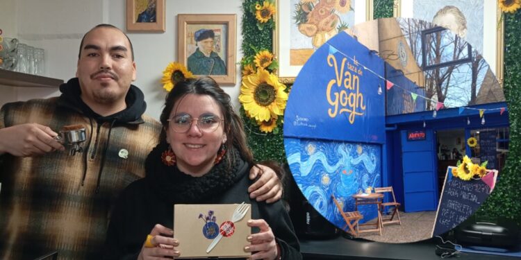 «La Taza de Van Gogh»: La cafetería temática a pocas cuadras del centro de Los Ángeles que combina arte, historia y café gourmet.