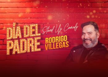 Rodrigo Villegas festeja el Día del Padre con un espectáculo de Stand Up.