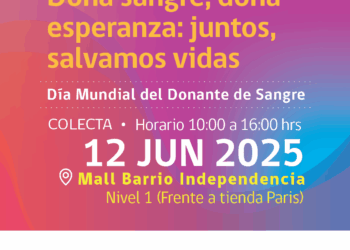 Campaña: Dona sangre, regala esperanza.
