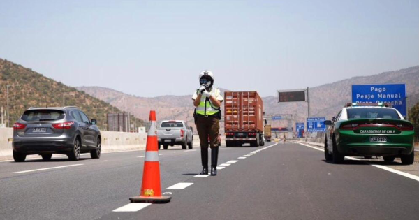 Fin de semana largo dejó 18 muertes en el país: Carabineros hizo más de 63 mil controles de vehículos.
