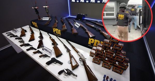 Operativos en Huechuraba y Conchalí dejan como resultado la incautación de 25 armas y más de 1.500 balas.