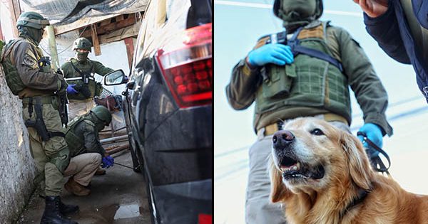 Carabineros desmantelan red de microtráfico en Peñaflor y Talagante.
