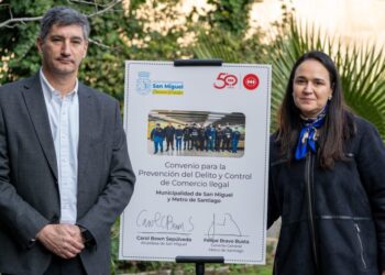 San Miguel y Metro firman alianza para fortalecer la seguridad.