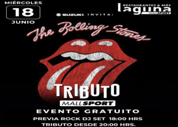 Concierto tributo a The Rolling Stones en La Laguna.