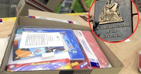 Contraloría encuentra serios problemas en la entrega de útiles escolares de Junaeb.