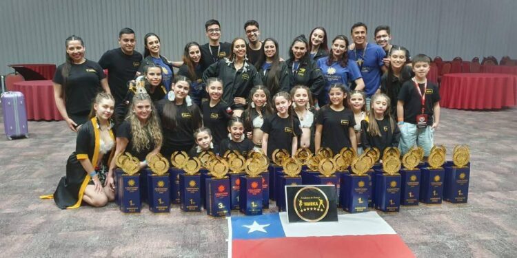 Danza: El talento de Danza Marka Talca destaca con fuerza.