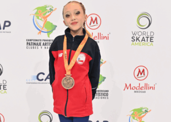 Campeona infantil de patinaje en línea busca apoyo para representar a Chile en el Sudamericano de Brasil.