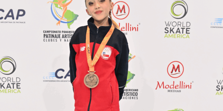 Campeona infantil de patinaje en línea busca apoyo para representar a Chile en el Sudamericano de Brasil.