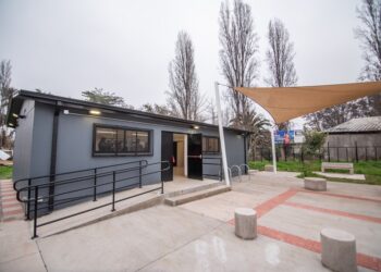 Buin: remodelan la sede social de Los Viñedos II y ya se alista la entrega a los vecinos.