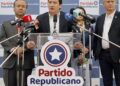 Republicanos formaliza acuerdo electoral con los partidos Nacional Libertario y Social Cristiano.