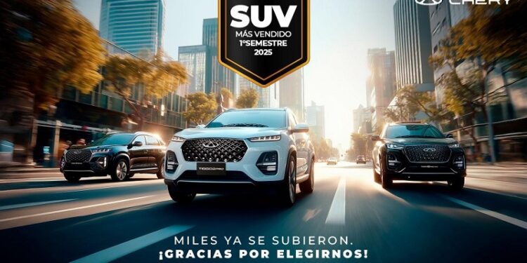 CHERY Tiggo 2 despacha un promedio de 18 unidades al día.